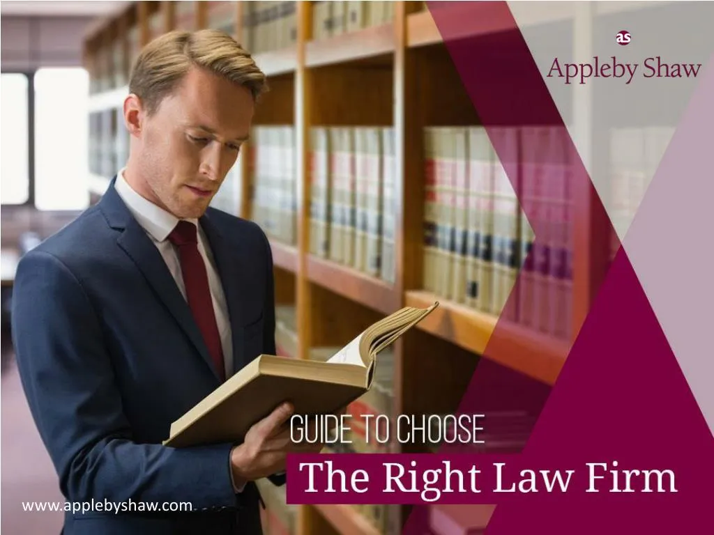 guide to choose the right law firm