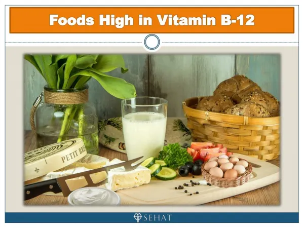 Foods High in Vitamin B-12 | Sehat.com