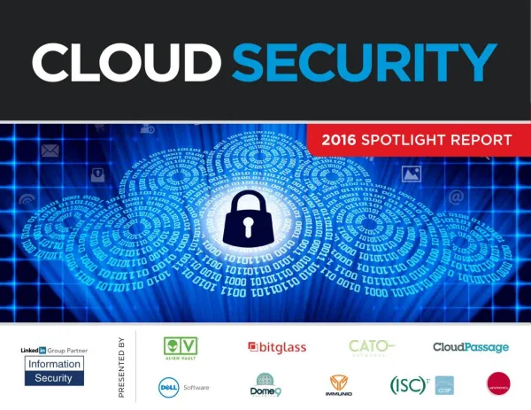 2016 Cloud Security Spotlight Report