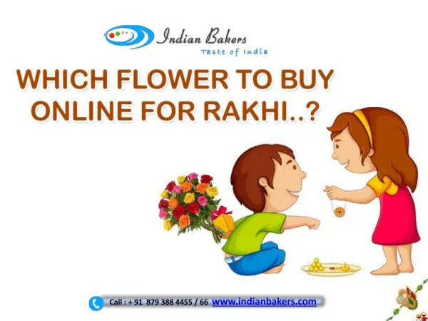 Which Flower to Buy Online for Rakhi?