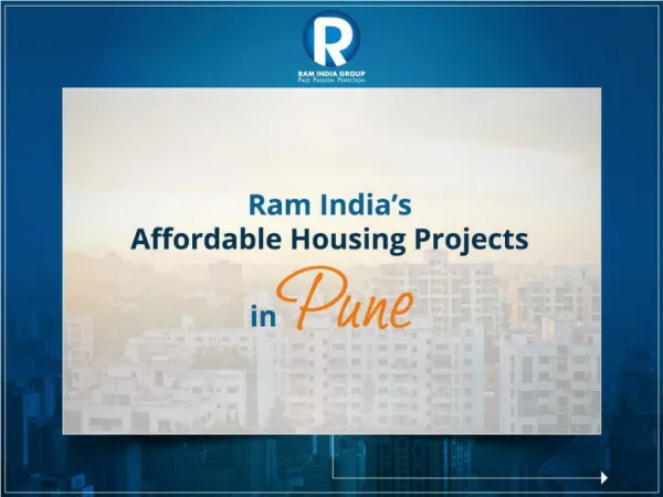 Affordable Housing Projects in Pune by Ram India Group