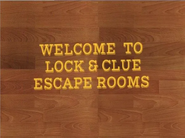 Real Life Escape Room Rhode Island