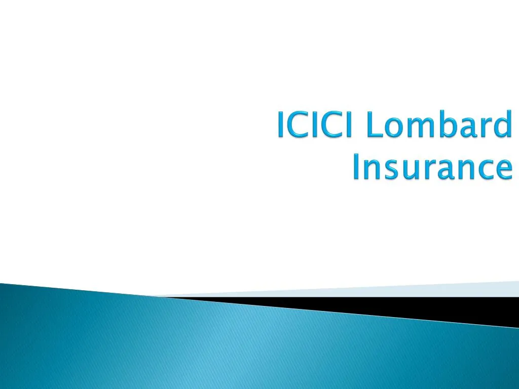 icici lombard insurance