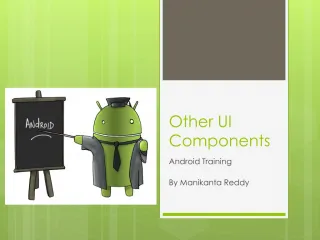 Android Training Basics - slide 1