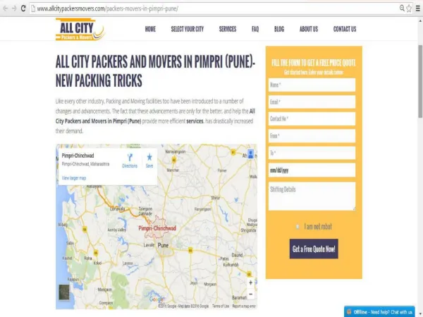 All City Packers and Movers in Pimpri (Pune) - New Packing Tricks