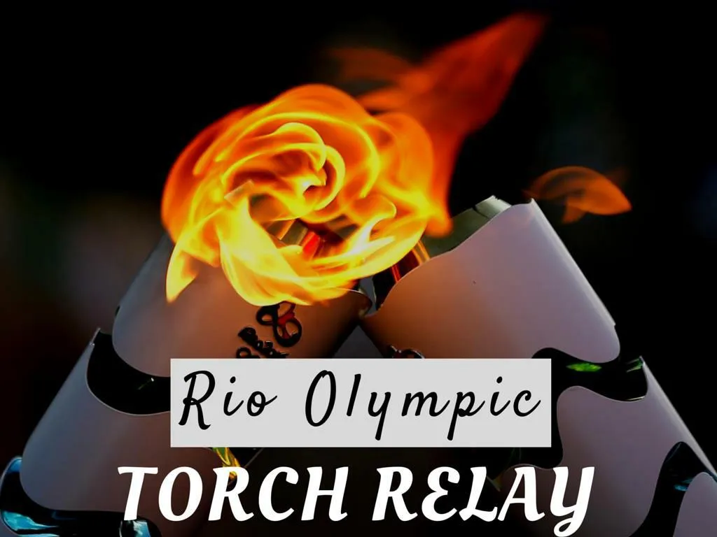 rio olympic light relay