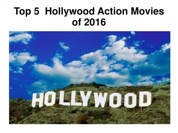 top 5 hollywood action movie