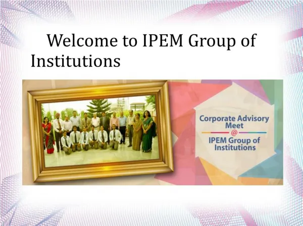 Ipem Group of institutions | MBA college in Delhi