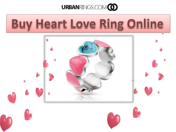 Buy Heart Love Ring Online