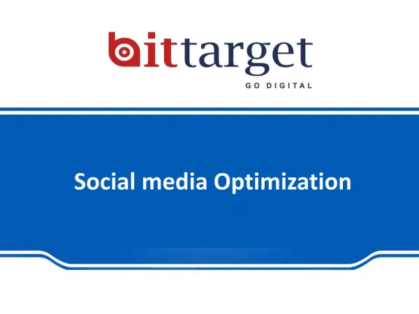 Social Media Optimization Services&call:9999623343