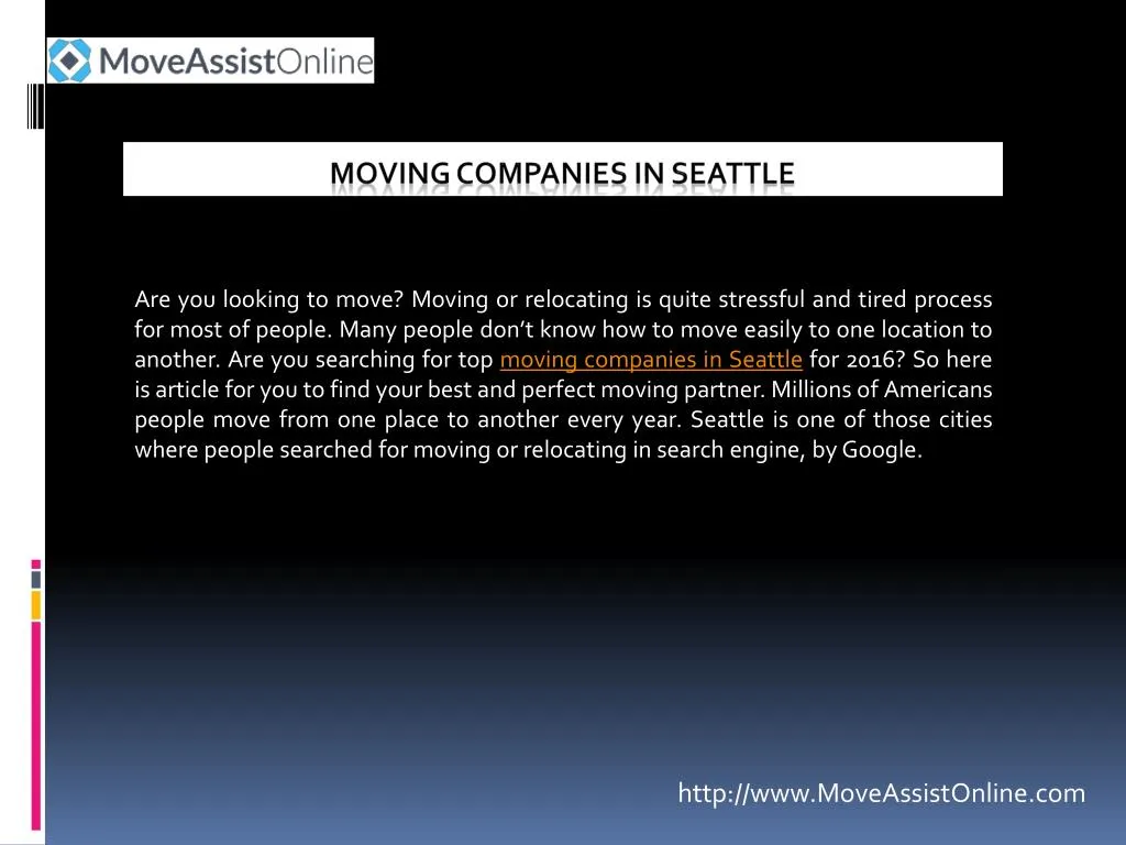moving companies in seattle