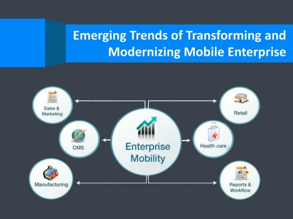 Emerging Trends of Transforming and Modernizing Mobile Enterprise