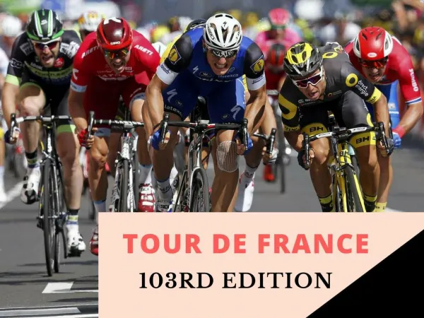 Tour de France 103rd edition
