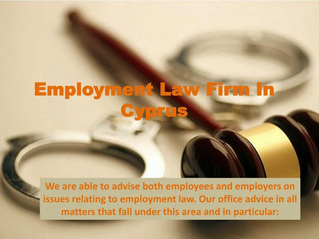 employment law firm in cyprus