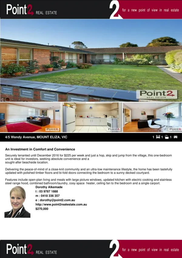 4-5 Wendy Avenue House for Sale in Mount Eliza