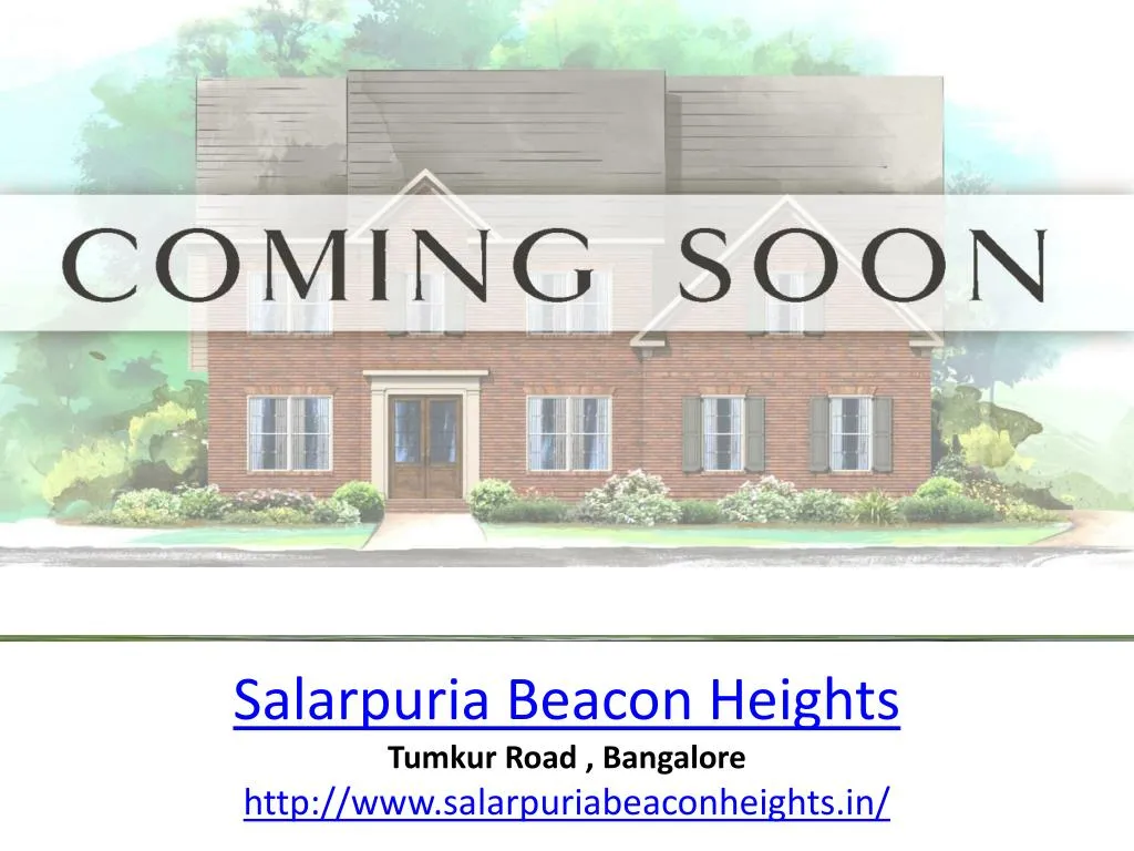 salarpuria beacon heights tumkur road bangalore http www salarpuriabeaconheights in