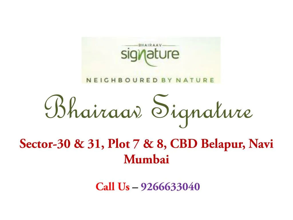 bhairaav signature