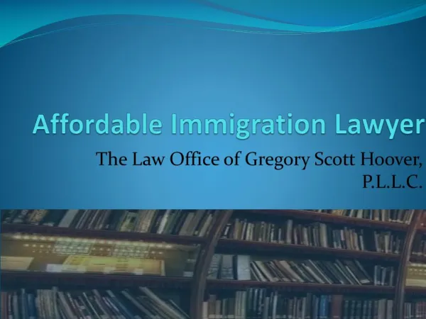 Affordable Immigration Lawyer