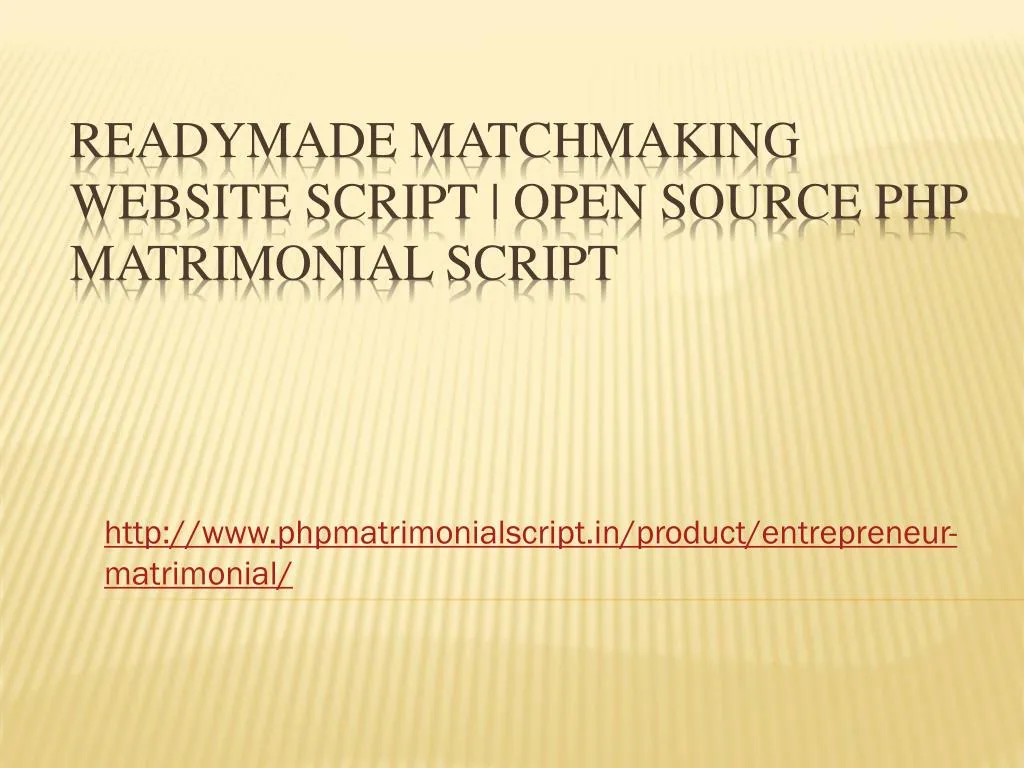 http www phpmatrimonialscript in product entrepreneur matrimonial