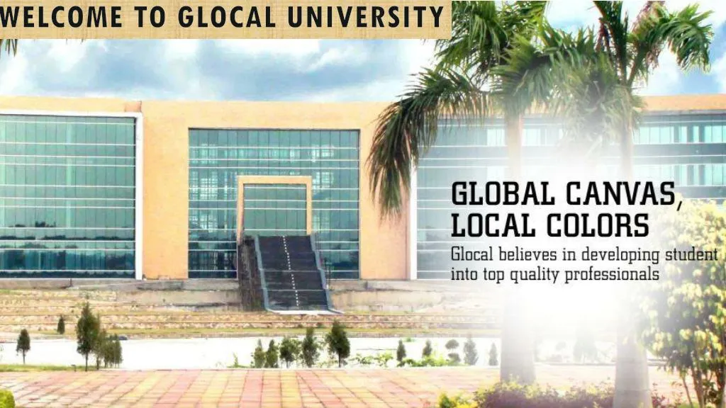 welcome to glocal university