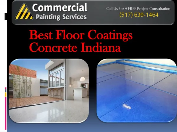 Best Floor Coatings Concrete Indiana