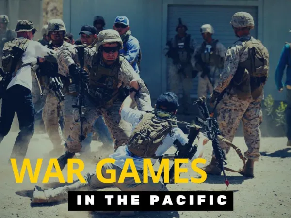 War games in the Pacific