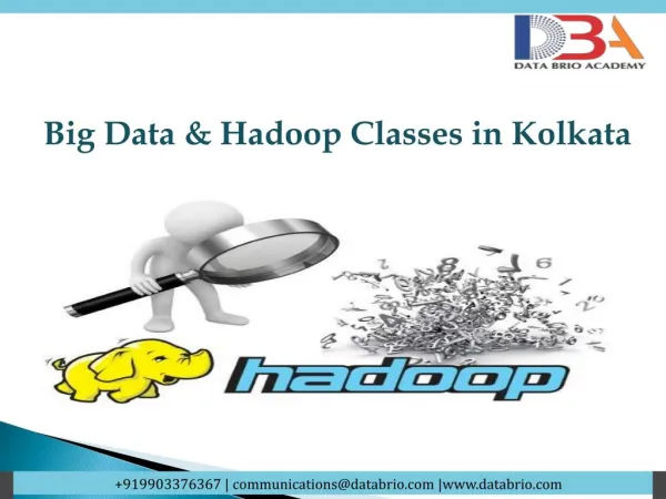 Big Data & Hadoop Classes in Kolkata
