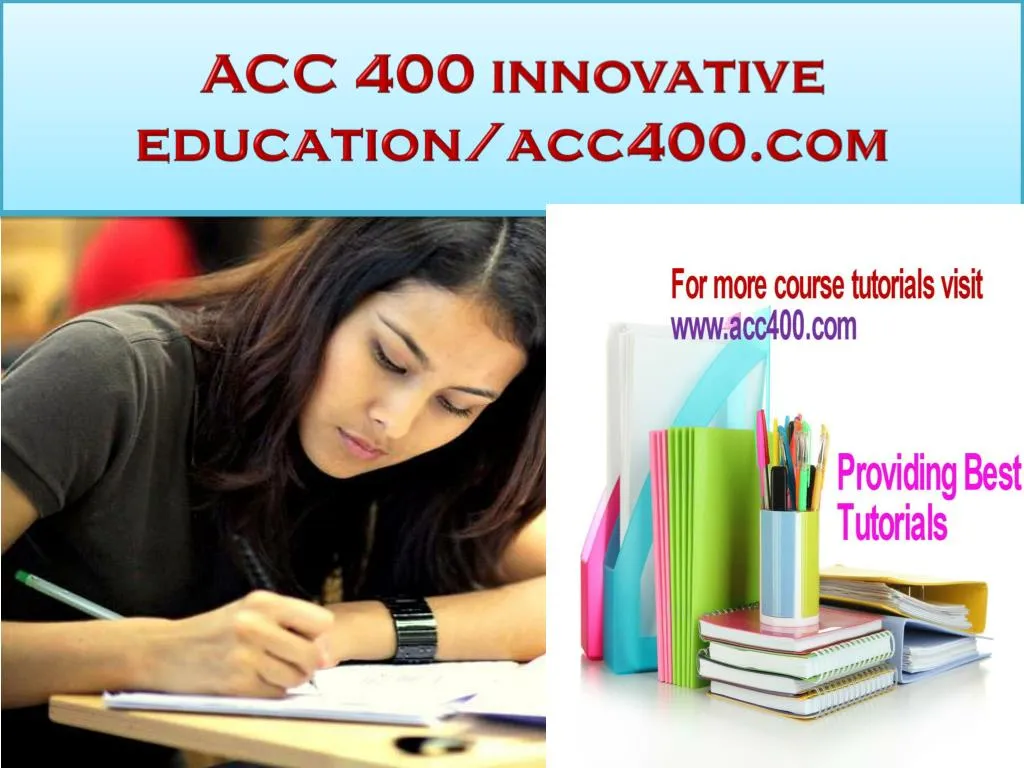 acc 400 innovative education acc400 com