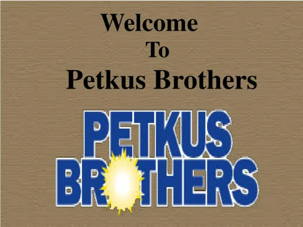 Make Your Dream House |Petkus Brothers in California