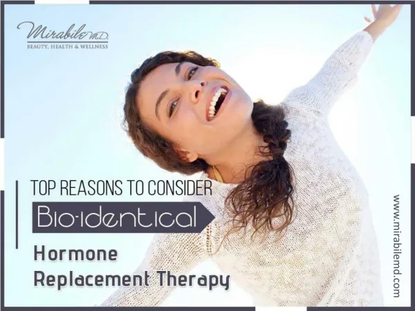 Top Reasons to Get Hormone Replacement Therapy