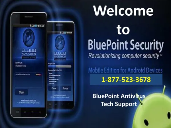 BluePoint Antivirus Tech Support Number 1-877-523-3678