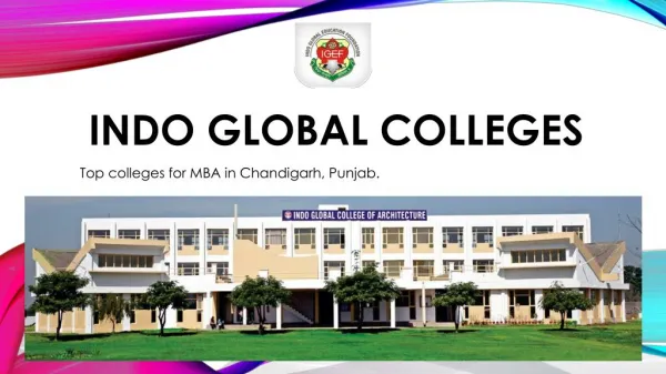 Top Architecture college in Punjab