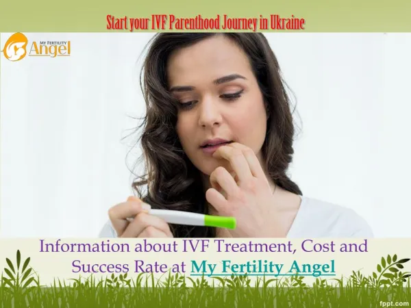 Start your IVF Parenthood journey ukraine at My Fertility Angel