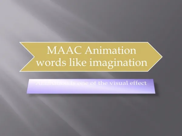 MAAC animation institute in Delhi