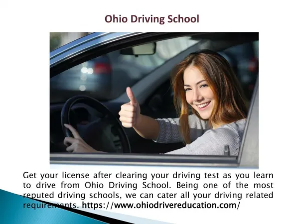 Ohio Driver Education