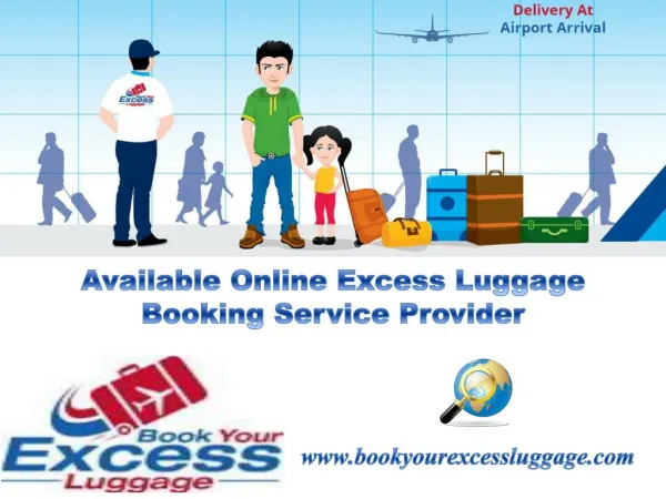 Available Online Excess Luggage Booking Service Provider