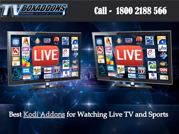 Best Kodi Addons for Watching Live TV and Sports