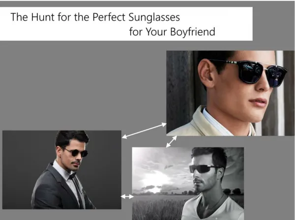 The Hunt for the Perfect Sunglasses for Your Boyfriend
