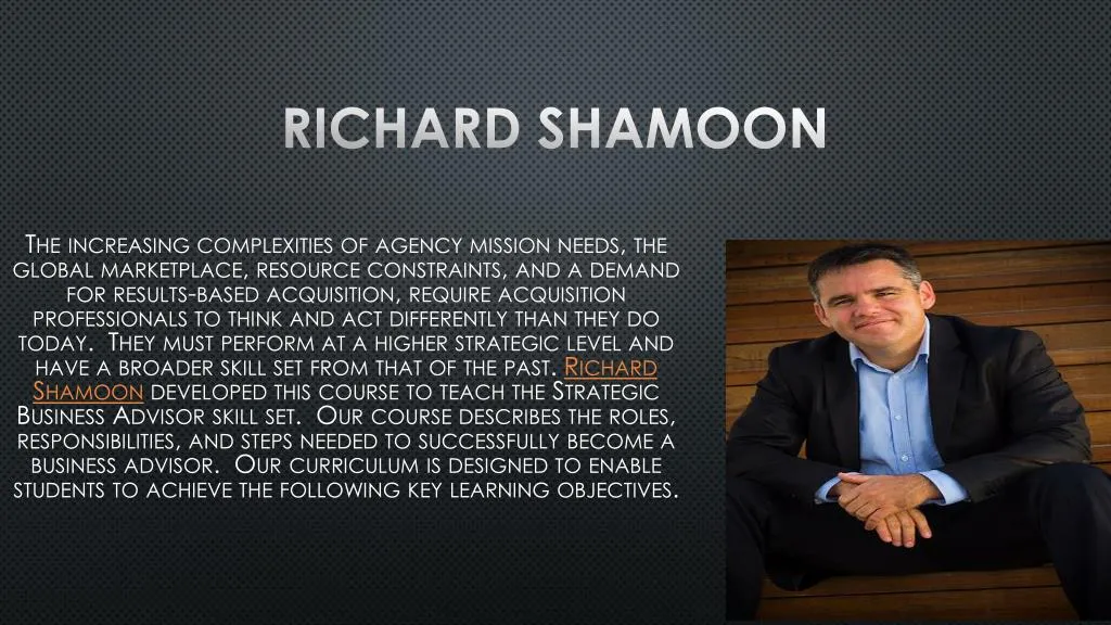 richard shamoon