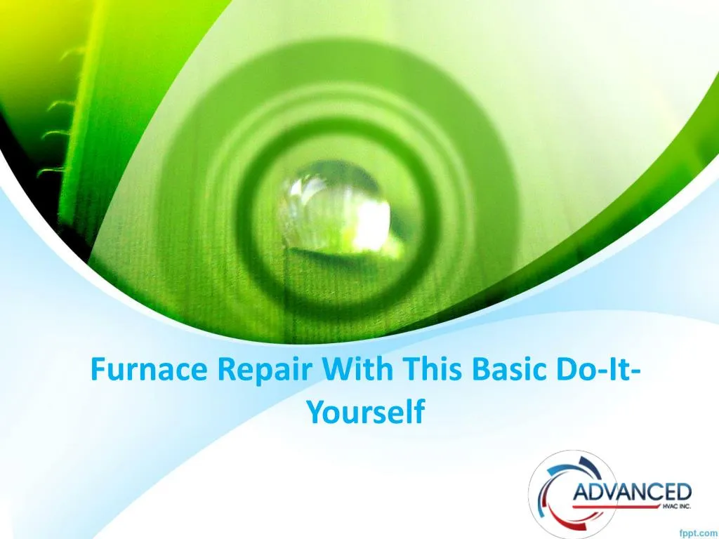 furnace repair with this basic do it yourself