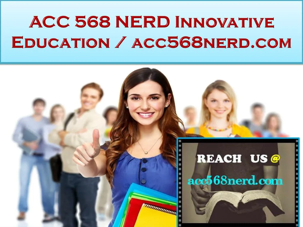acc 568 nerd innovative education acc568nerd com