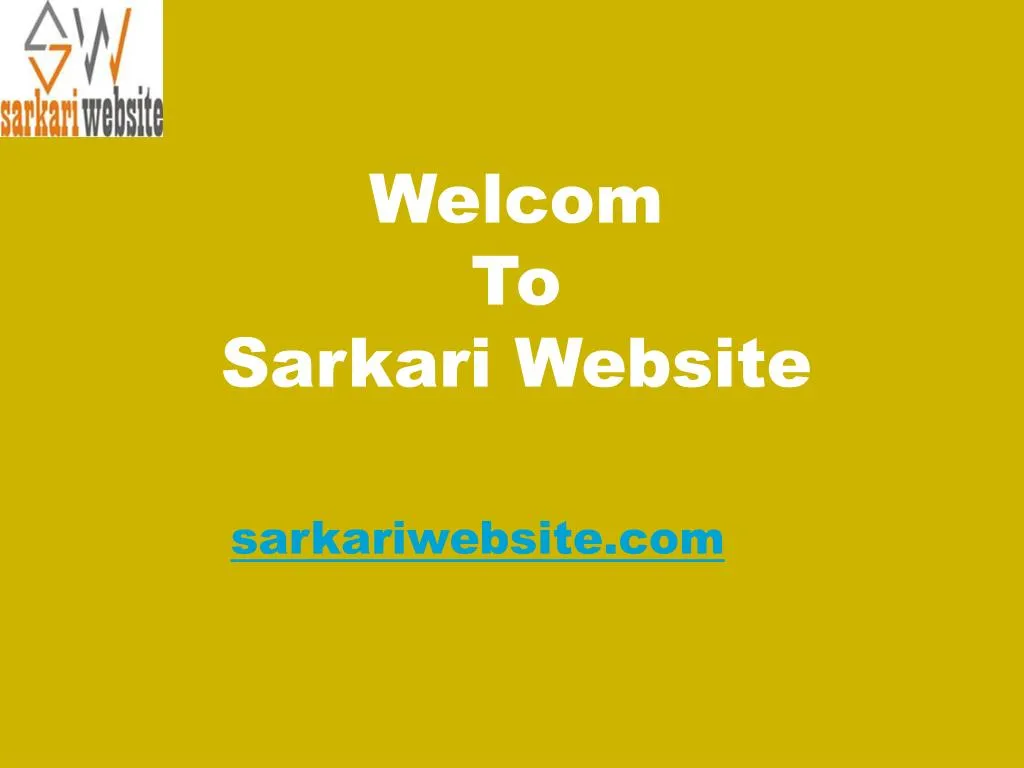 sarkariwebsite com