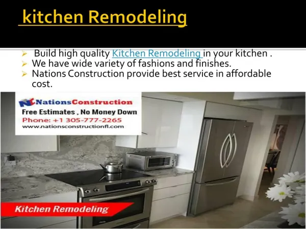 Best Kitchen Remodeling