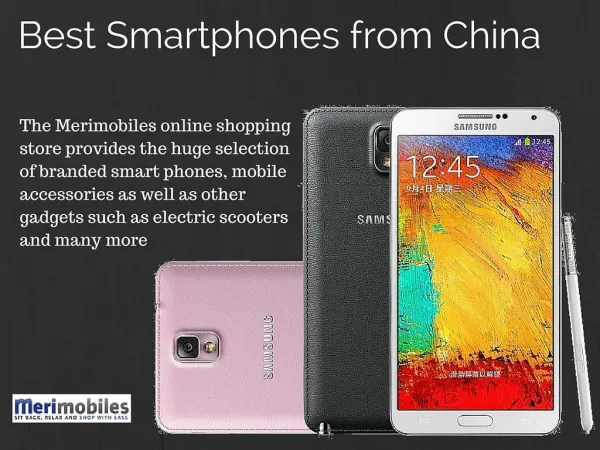 Best Chinese Mobile Phones
