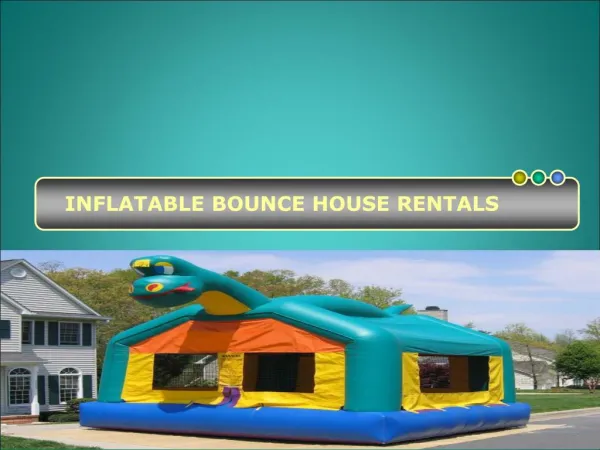 5 Things You Should Never Ignore About Bouncy House Rentals