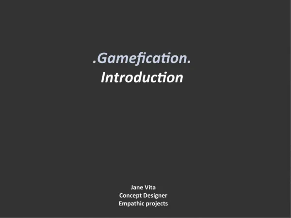 Gamification - Reputation System