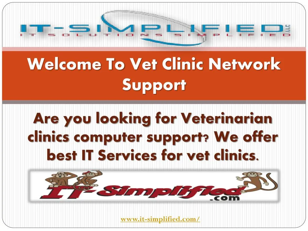 welcome to vet clinic network support