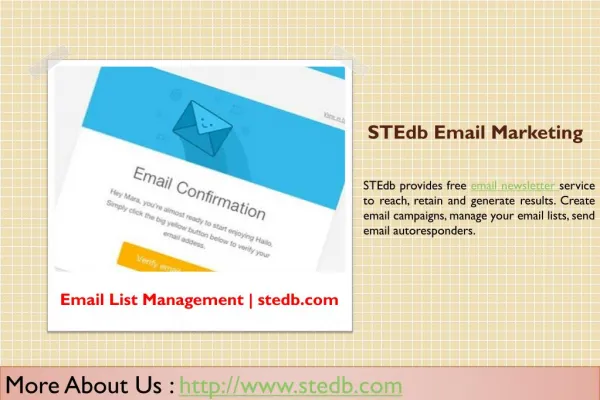 Email List Management - Email Marketing