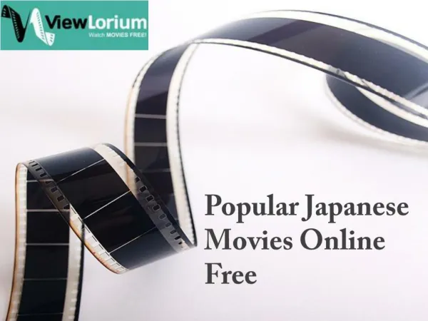 Popular Japanese Movies Online Free