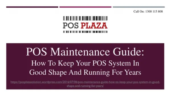 POS Maintenance Guide: How to Keep Your POS System in Good Shape and Running for Years